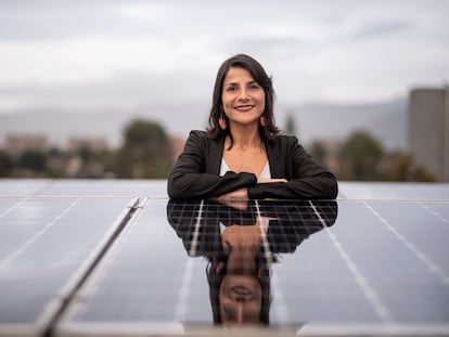 Irene Vélez, ministra de Minas y Energía en entrevista para el diario El País, en Bogotá, el 19 de octubre de 2022.