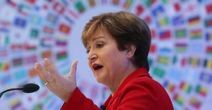 La directora gerente del Fondo Monetario Internacional (FMI), Kristalina Georgieva.