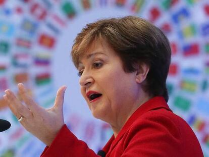 La directora gerente del Fondo Monetario Internacional (FMI), Kristalina Georgieva.