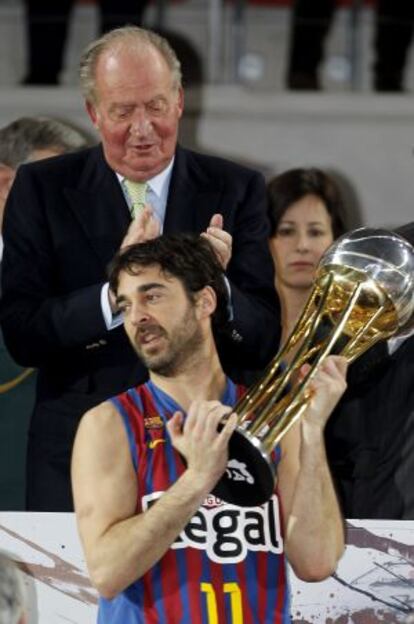Navarro recoge la Copa del Rey en Vitoria