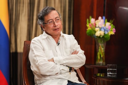 El presidente Gustavo Petro, el 6 mayo de 2025.