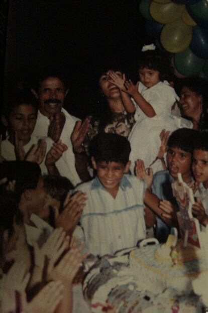 Diego Costa celebra su cumpleaños en Lagarto.