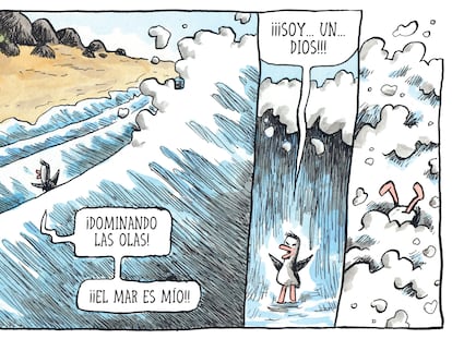 ¡El mar es mío!