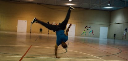 Los internos del módulo especial acuden al menos una tarde a la semana al polideportivo.