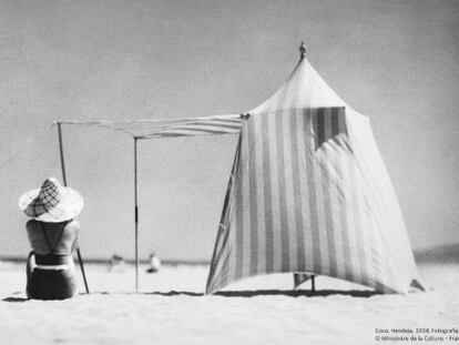 Una de las fotografía que se pueden ver en la exposición del MACUF