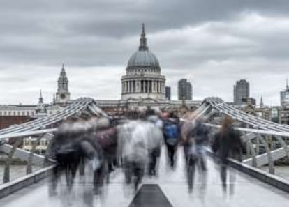 El puente del Milenio, en Londres.