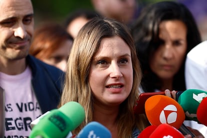 La candidata de Unidas Podemos a la presidencia de la Comunidad de Madrid, Alejandra Jacinto.