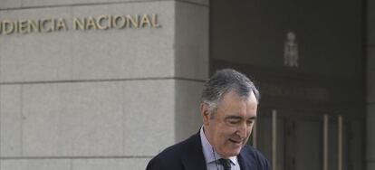 El expresidente de NovaGalicia José María Castellano Ríos acudió hoy a la Audiencia Nacional