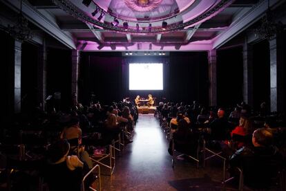 Uno de los encuentros en el Festival Eñe de 2015.