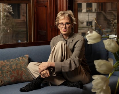 Siri Hutsvedt, en su casa de Nueva York. 