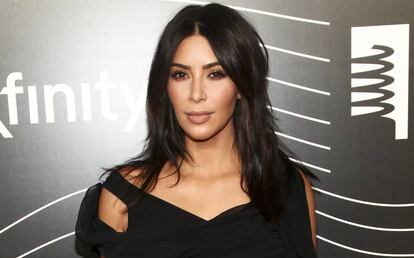 Kim Kardashian, en New York la semana pasada.