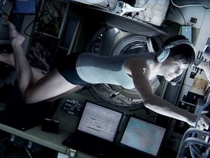 Premio bafta a la mejor actriz protagonista: Sandra Bullock por su astronauta en apuros en 'Gravity'.