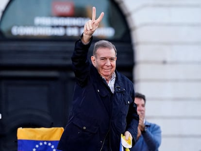 Edmundo González in Madrid, Spain, last September.