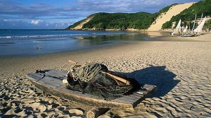 Praia em Natal, no Rio Grande do Norte.