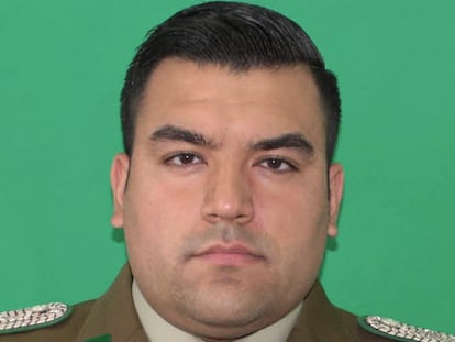 El teniente de Carabineros, Emmanuel Sánchez Soto