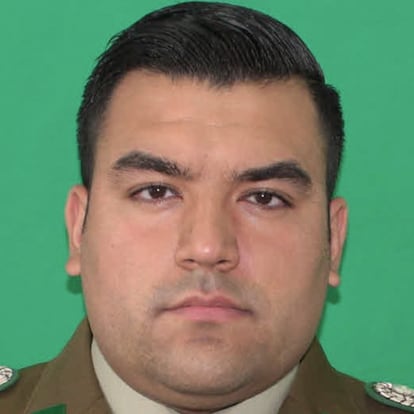 El teniente de Carabineros, Emmanuel Sánchez Soto