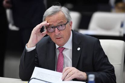 El presidente de la Comisión Europea, Jean-Claude Juncker, este viernes en Bulgaria.