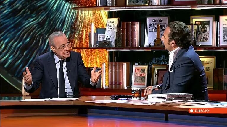 La batalla por el Real Madrid se lidia en televisión: ‘Horizonte’ arrasa con Florentino Pérez, que recibe apoyos en ‘La revuelta’
