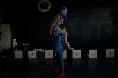 El montaje &#039;Barba Azul&#039; (opereta para un clown y una soprano), dirigida por Borja Fern&aacute;ndez. 