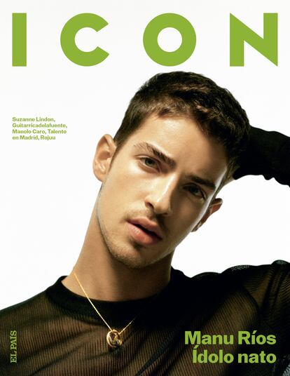 Manu Ríos en la portada de ICON.