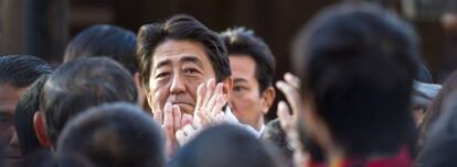 CEl primer ministro japon&eacute;s, Shinzo Abe.