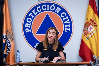La directora general de Protección Civil, Virginia Barcones.