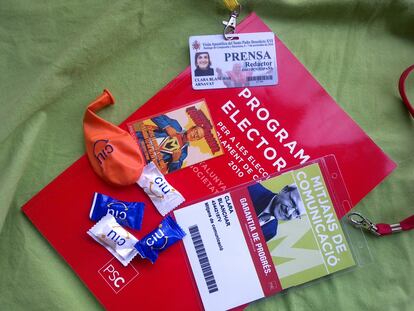 Empotrada en la campaña electoral