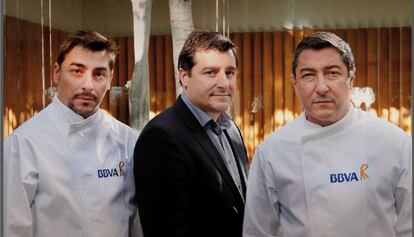 Jordi, Josep y Joan Roca; propietarios de El Celler de Can Roca.