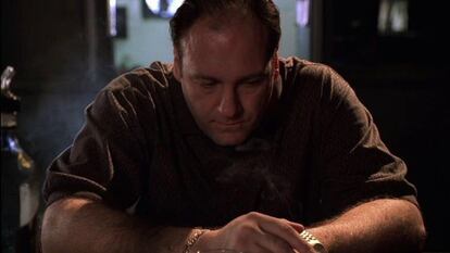 James Gandolfini en el papel de Tony Soprano