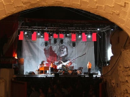 El Blues Cazorla celebra buena parte de los conciertos en la plaza de toros del municipio.