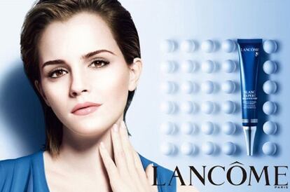 Anuncio de Lancôme con Emma Watson como protagonista.