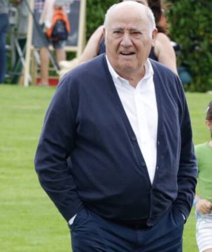 Amancio Ortega, en A Coruña.