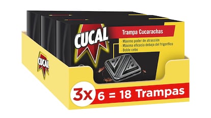 Estas 18 trampas para cucarachas son muy eficaces y su duración se prolonga durante seis meses.