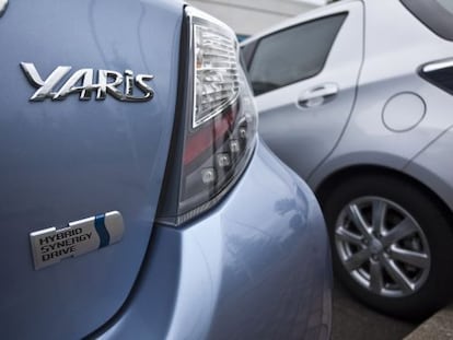 Una imagen de archivo de un Toyota Yaris.