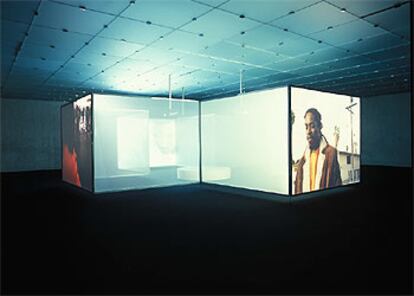 Imagen de la instalación arquitectónica &#39;Interiors&#39; (2002), de Doug Aitken.