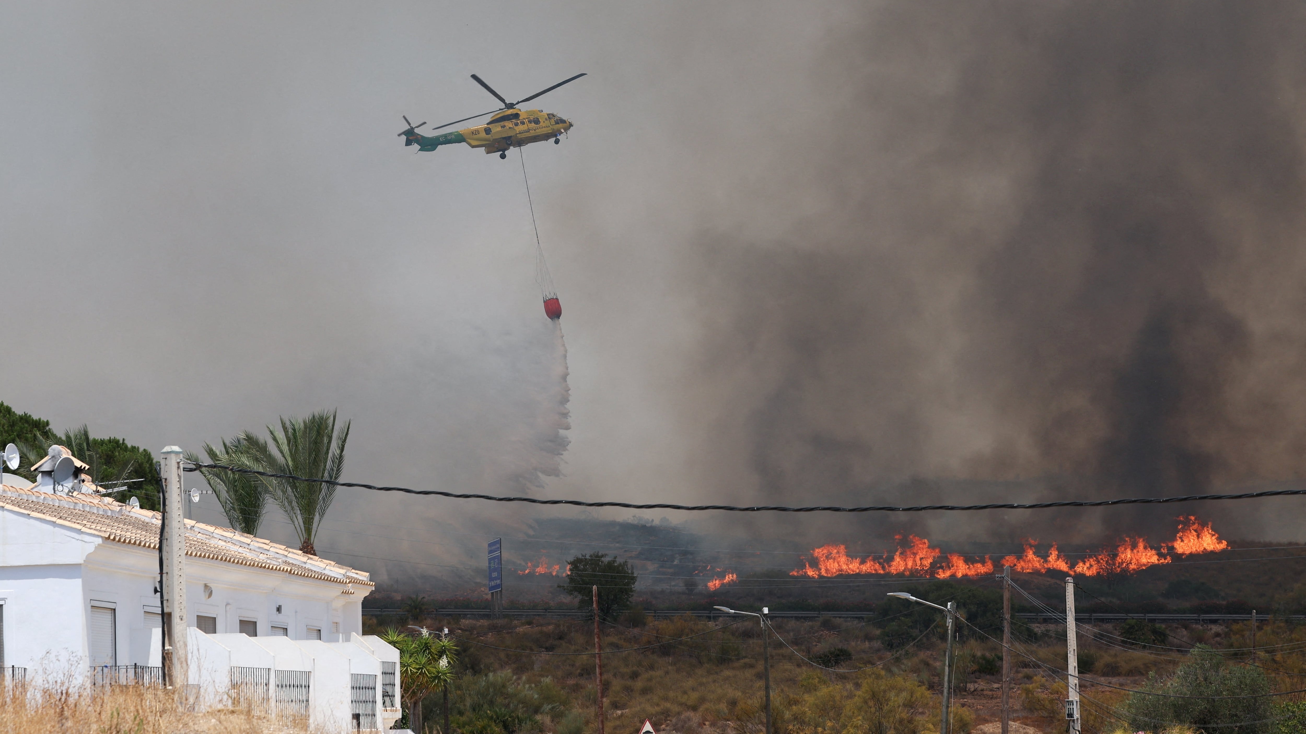 Cronología en vídeo del incendio de Los Gallardos, el más mortal del siglo en España