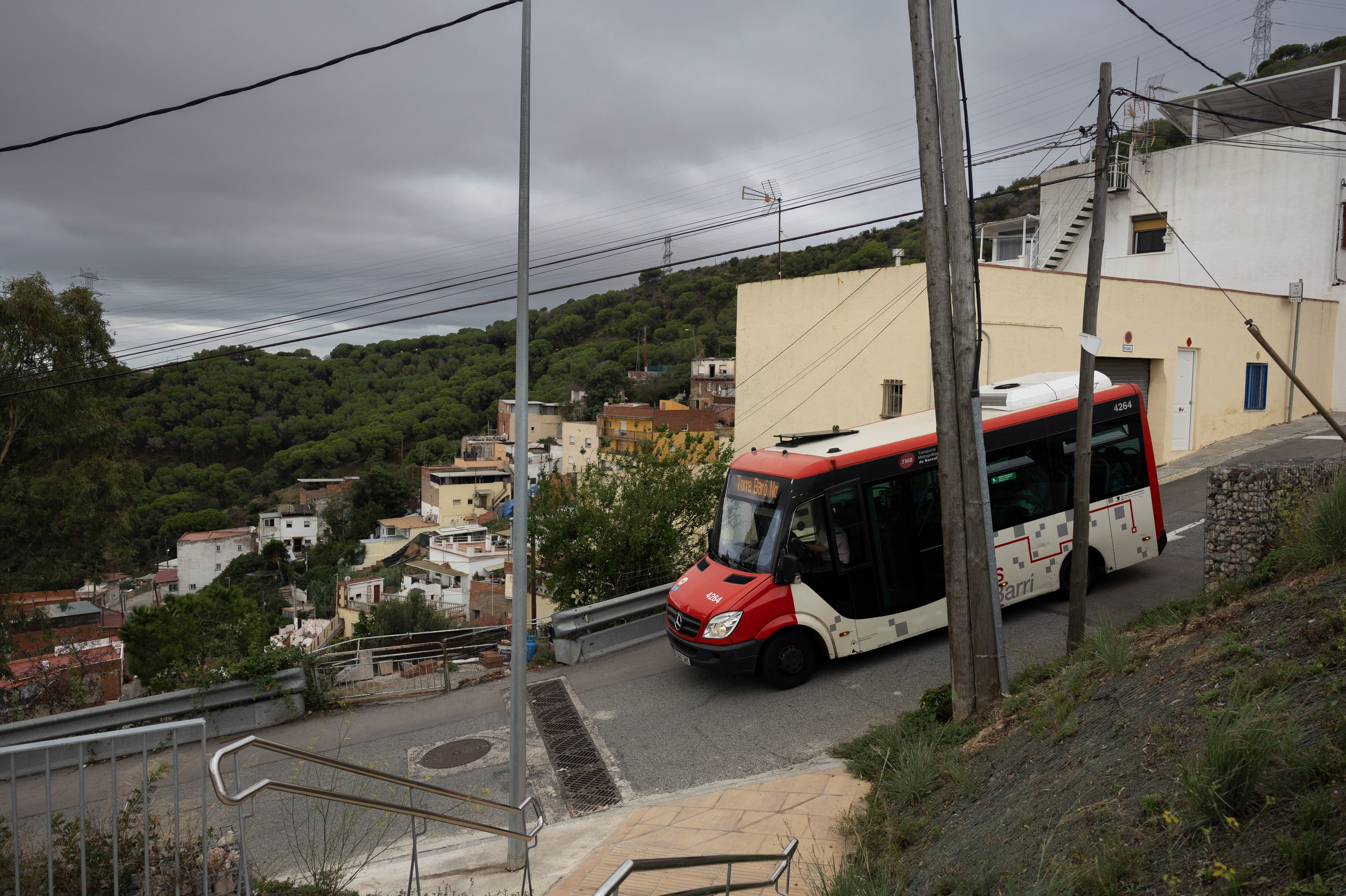 Autobús a demanda en Tore Baró.