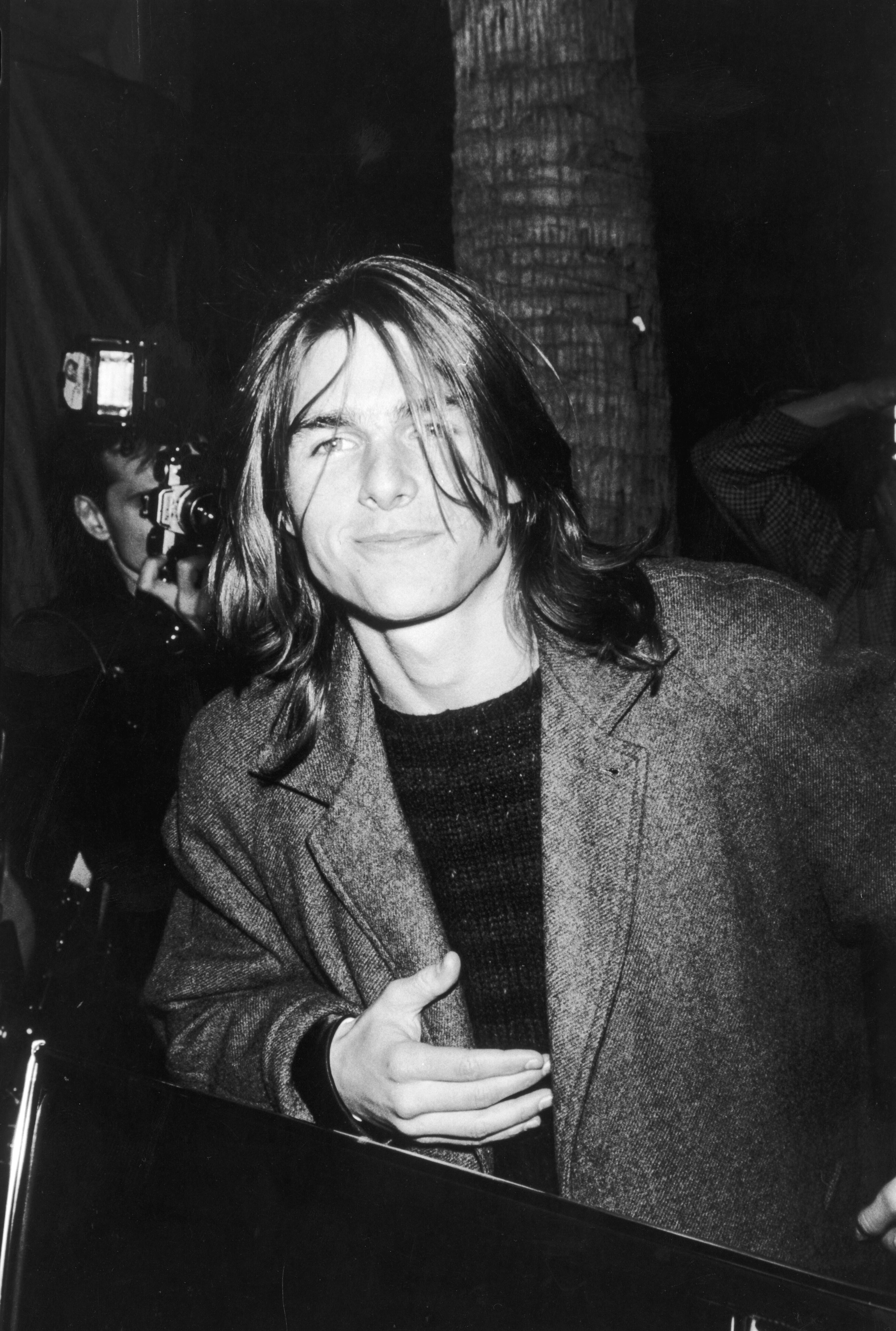 One of the most disruptive looks of his career was the long hair he wore in 1985. The actor posed in a trench coat and knit sweater before a screening of the film 'The Breakfast Club.'