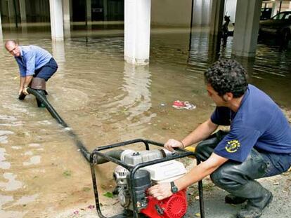Inundaciones en Segur de Calafell