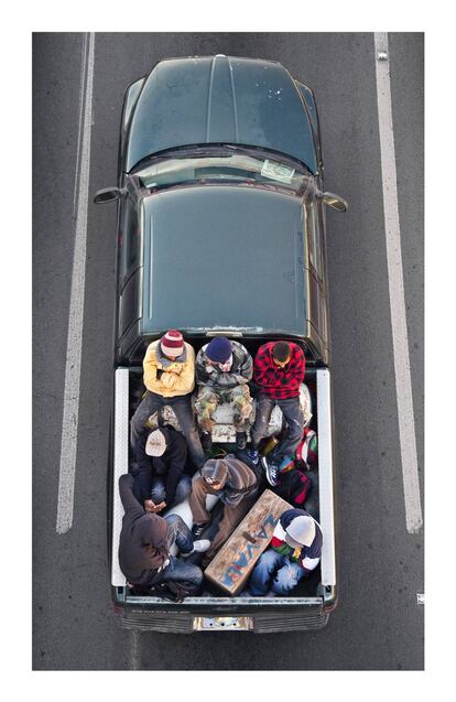 Imagen de la serie 'The Carpoolers' (2011-20129, de Alejandro Cartagena.
