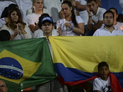 Tributo à Chapecoense em Medellín na quarta-feira, 30 de novembro.