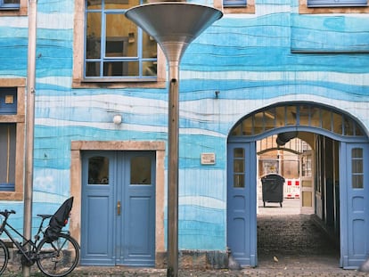 El Pasaje del Patio del Arte, en la ciudad alemana de Dresde. 