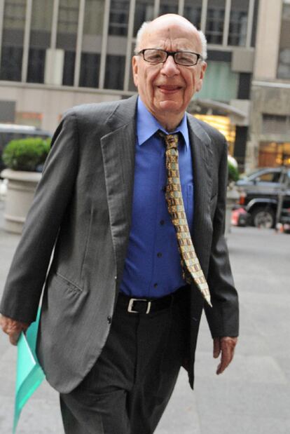Rupert Murdoch, en una imagen tomada el 22 de julio.