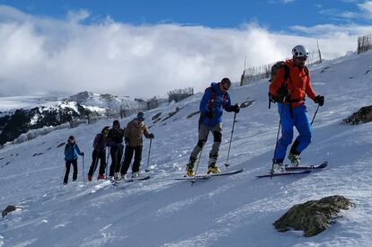 L'estació de Vallter.