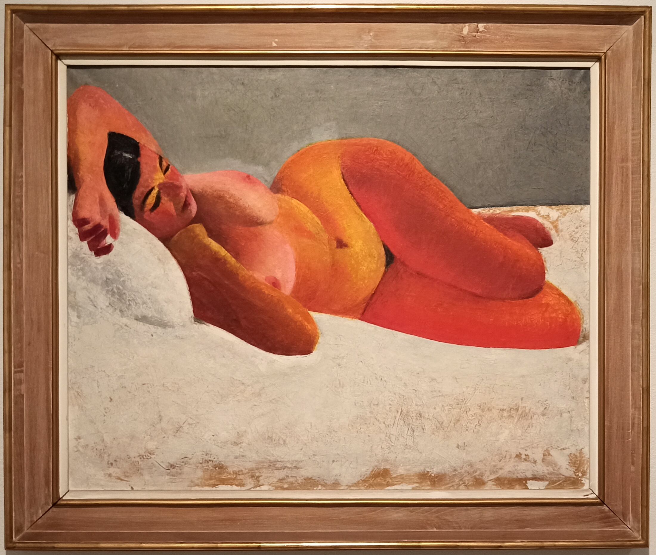 'Desnudo femenino', pintado por Miquel Villà en Ibiza en 1966.