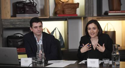 Antonio Puente, director general, y Adriana Domínguez, presidenta ejecutiva de Adolfo Domínguez