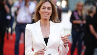 Kathryn Bigelow at the London premier of &#039;Detroit&#039;. 