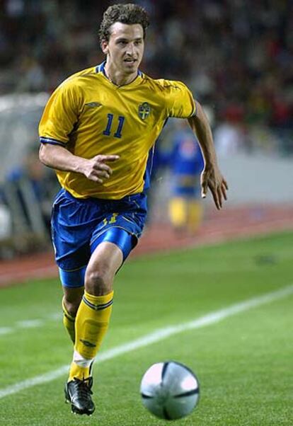 Ibrahimovic, con Suecia.