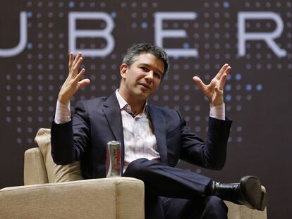 Travis Kalanick, fundador e executivo-chefe do Uber.