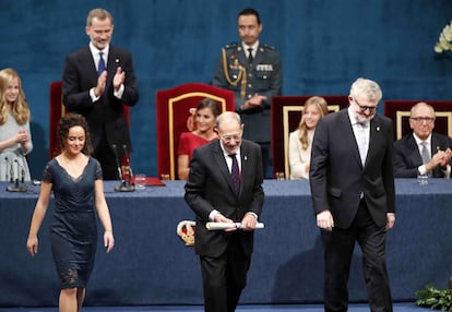 Entrega del Premio Princesa de Asturias de Comunicación y Humanidades al Museo del Prado en 2019.